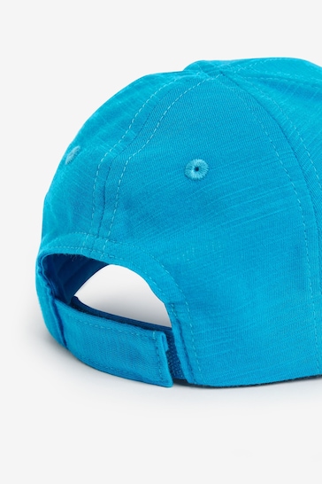 Turquoise Blue Jersey Baseball Cap (3mths-10yrs)