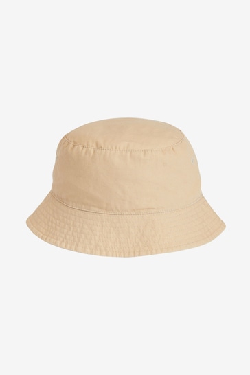 Stone Canvas Bucket Hat (3mths-16yrs)