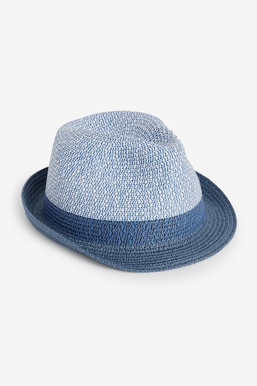 Blue Trilby WOL01 Hat (1-16yrs)