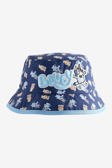 Blue License Bucket Hat (1-13yrs)