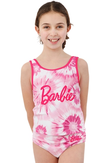 Character Pink Barbie Tankini