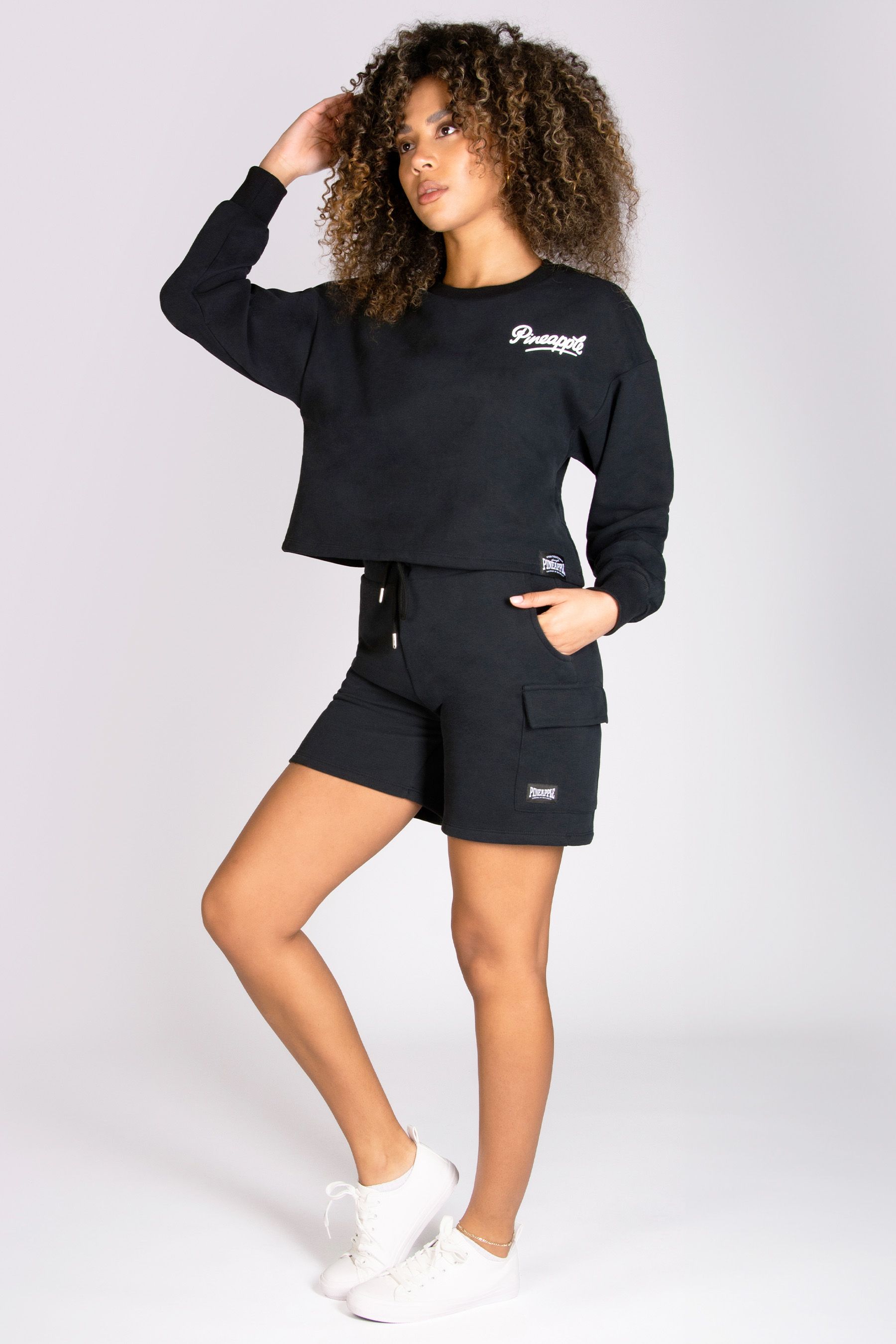 Womens cargo shorts next on sale