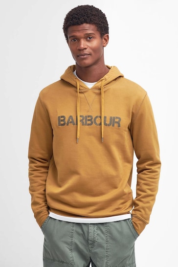 Barbour® Yellow Farnworth Regular Fit Hoodie