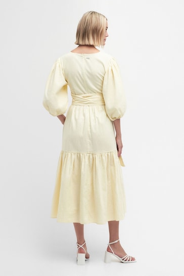 Barbour® Cream Annie Midi Dress