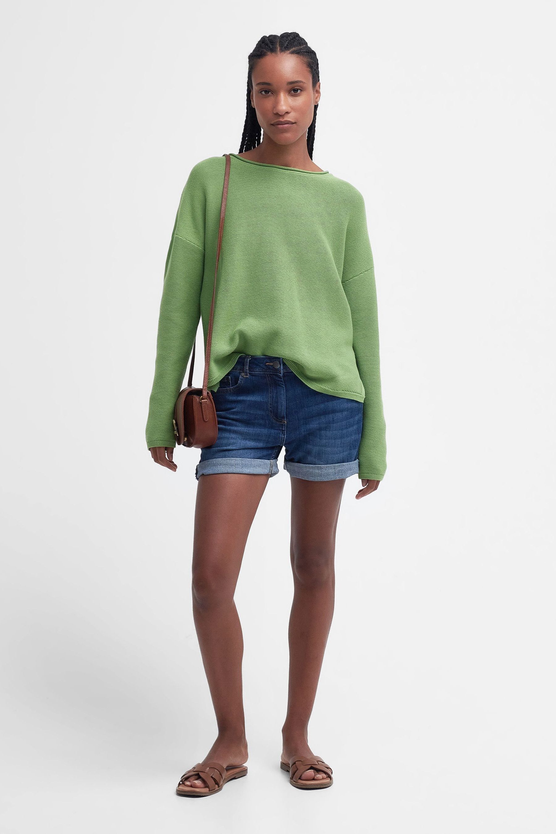 Barbour jumper womens Green outlet
