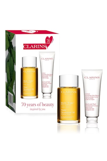 Clarins 70 Years of Beauty Collection Gift Set (worth £72)
