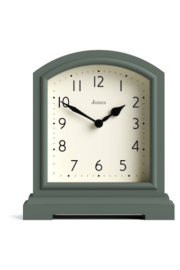 Jones Clocks Asparagus Green Tavern Mantel Clock