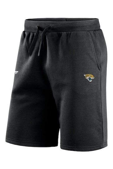 adidas Black NFL Jacksonville Jaguars Primary Logo Graphic Fleece Shorts