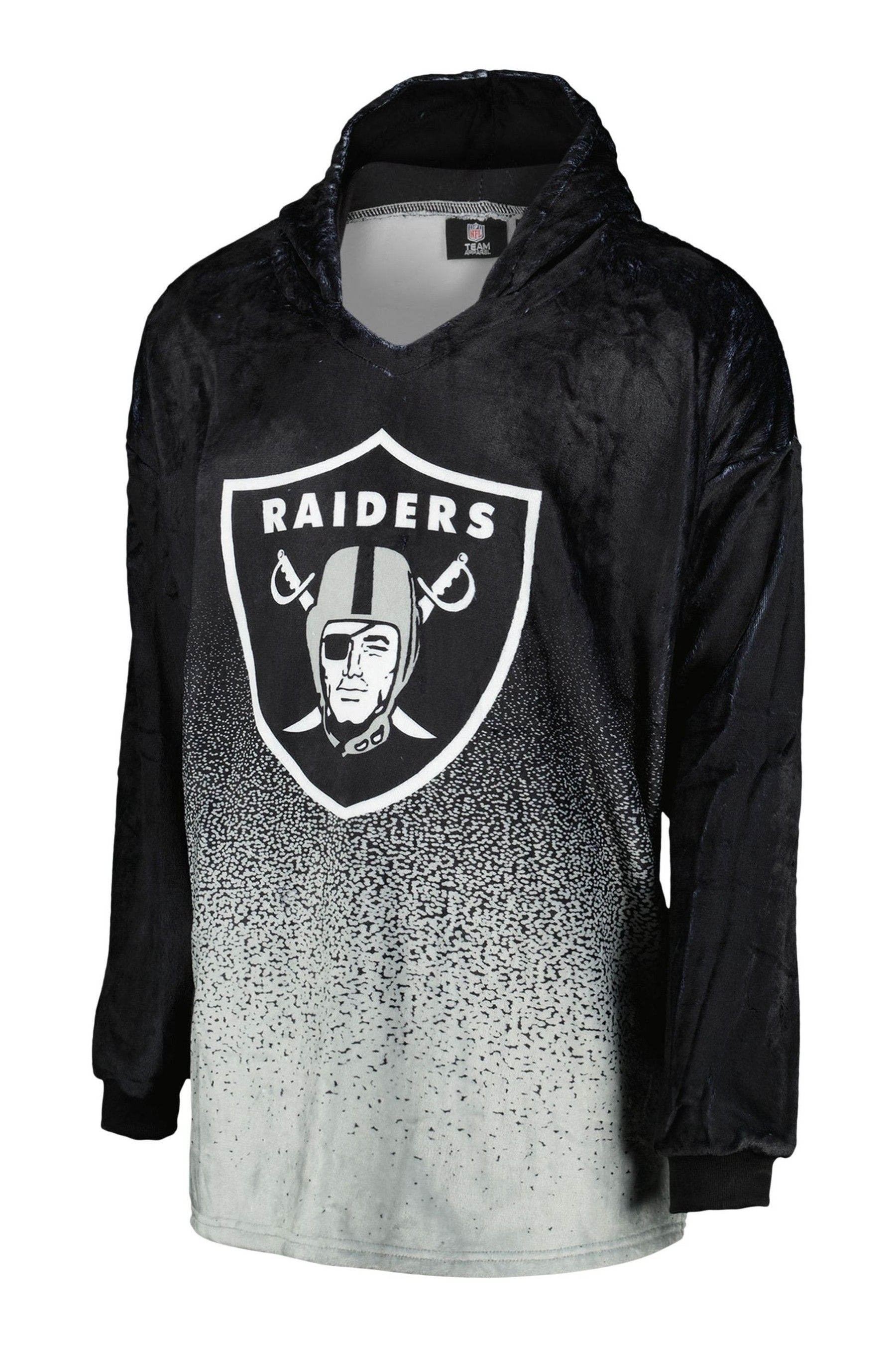 Buy adidas Black NFL Las Vegas Raiders Gradient Fleece Hoodie from