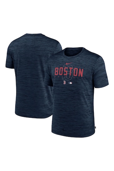 Fanatics Blue MLB Boston Red Sox Authentic Collection Dri-FIT Velocity T-Shirt