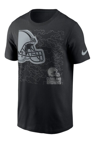 Fanatics NFL Cleveland Browns Reflective Black T-Shirt
