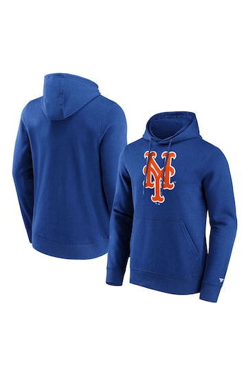 Fanatics Blue MLB New York Mets Primary Logo Graphic Hoodie