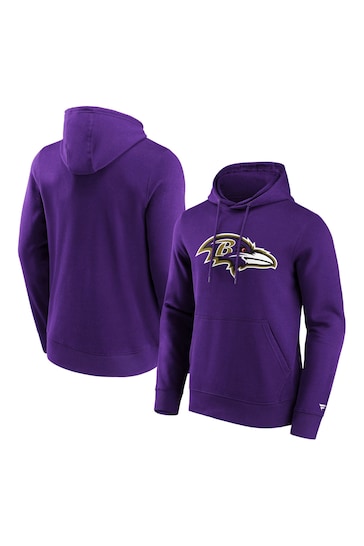 Fanatics Purple NFL Baltimore Ravens Primary Logo Graphic Hoodie