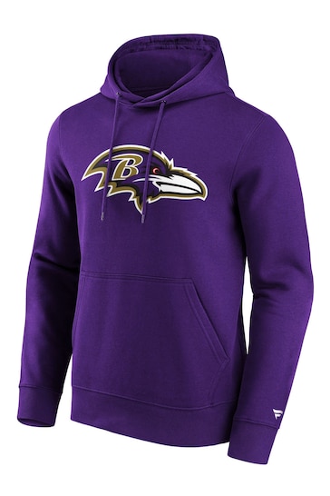 Fanatics Purple NFL Baltimore Ravens Primary Logo Graphic Hoodie