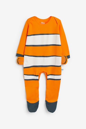 Character Orange Baby Finding Nemo Sleepsuit and Hat
