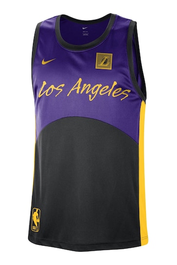 Fanatics Purple NBA Los Angeles Lakers 5 Start Jersey