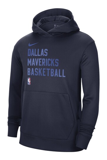 Fanatics Blue NBA Dallas Mavericks Spotlight Fleece Overhead Hoodie