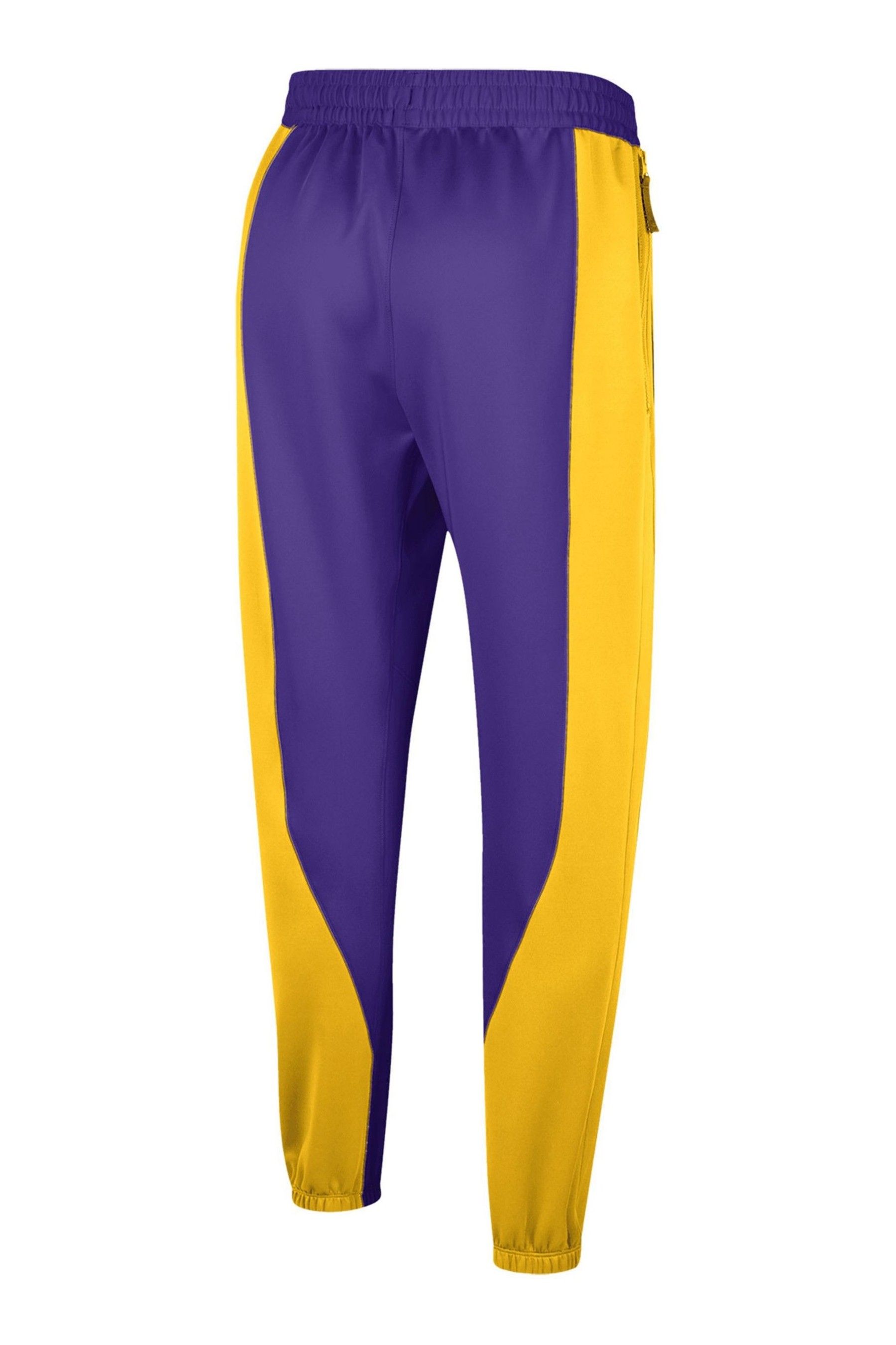 Fanatics Yellow Purple NBA Los Angeles Lakers Thermaflex Joggers