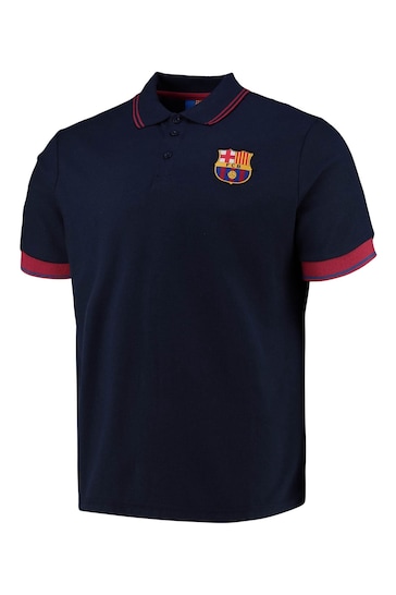 Nike Blue Barcelona Tipped Polo Shirt