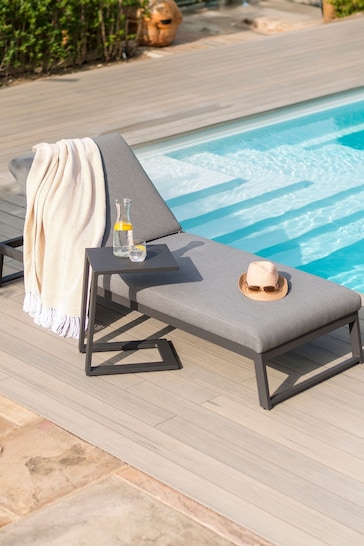 Maze Flanelle Allure Garden Sunlounger