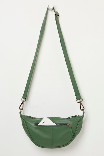 FatFace Green Jovie Sling Bag