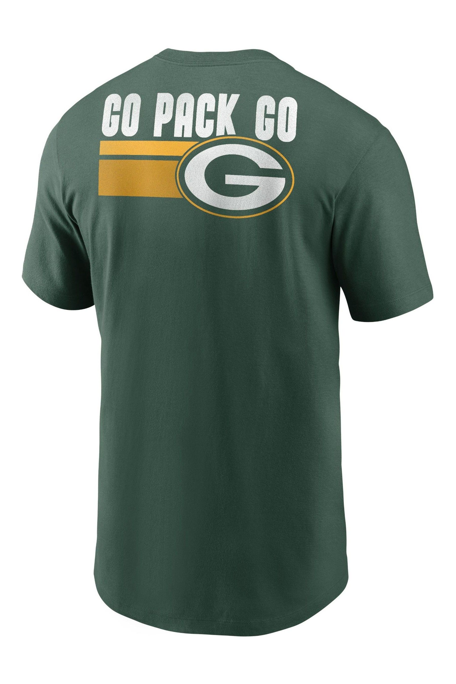 Green bay packers shop t shirt uk