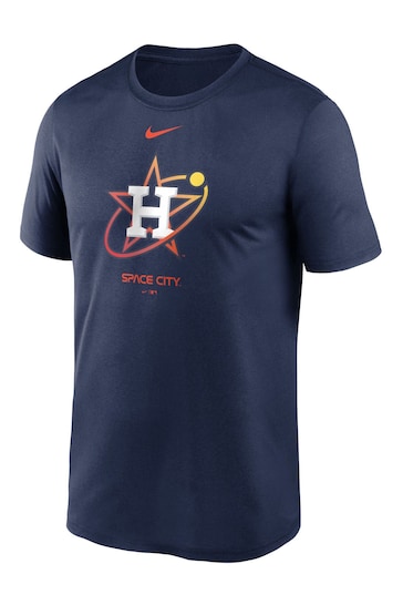 Fanatics Blue MLB Houston Astros City Connect Legend Practice Velocity T-Shirt