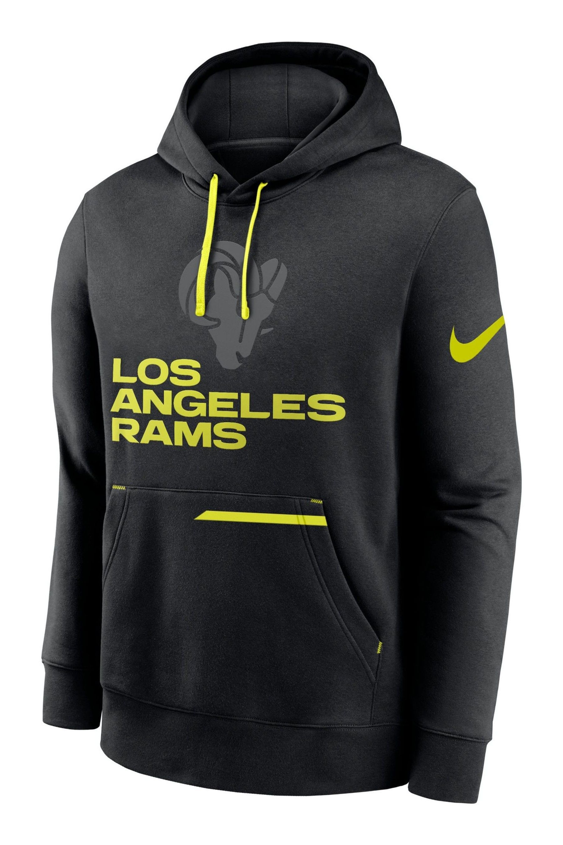 Buy Fanatics Los Angeles Rams Black Pullover Fleece Hoodie from the Next UK online shop