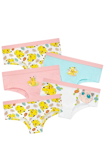 Character Yellow Pokemon Underwear 5 Pack