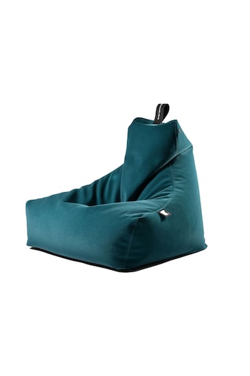 Extreme Lounging Teal Mighty B Bag Brushed Faux Suede Bean Bag