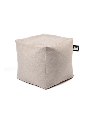 Extreme Lounging Stone B Box Brushed Faux Suede Cube Bean Bag