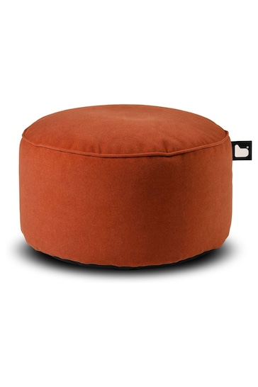 Extreme Lounging Rust B Pouffe Brushed Faux Suede Indoor Bean Bag
