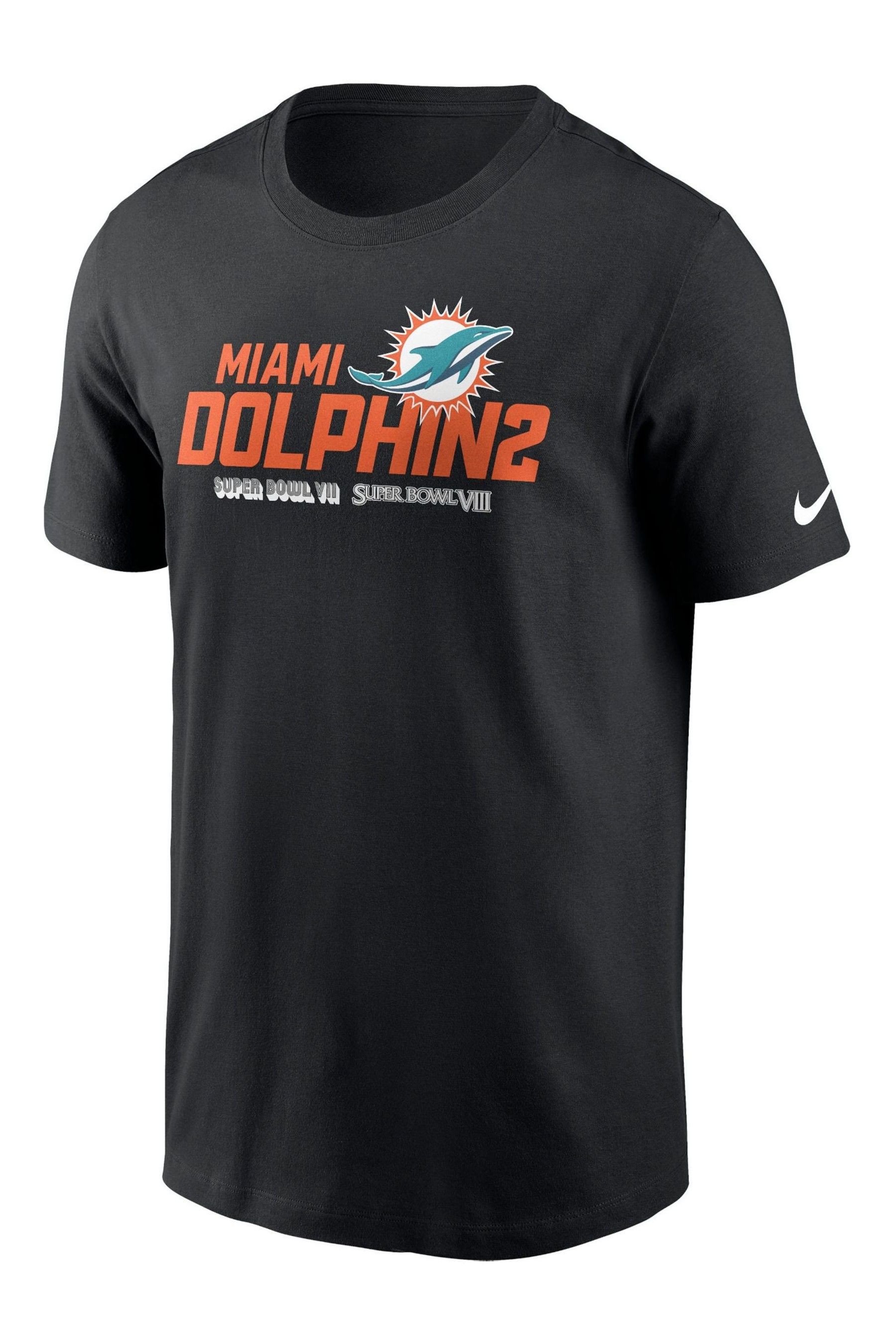 Buy Fanatics NFL Miami Dolphins Local Essential Cotton Black T