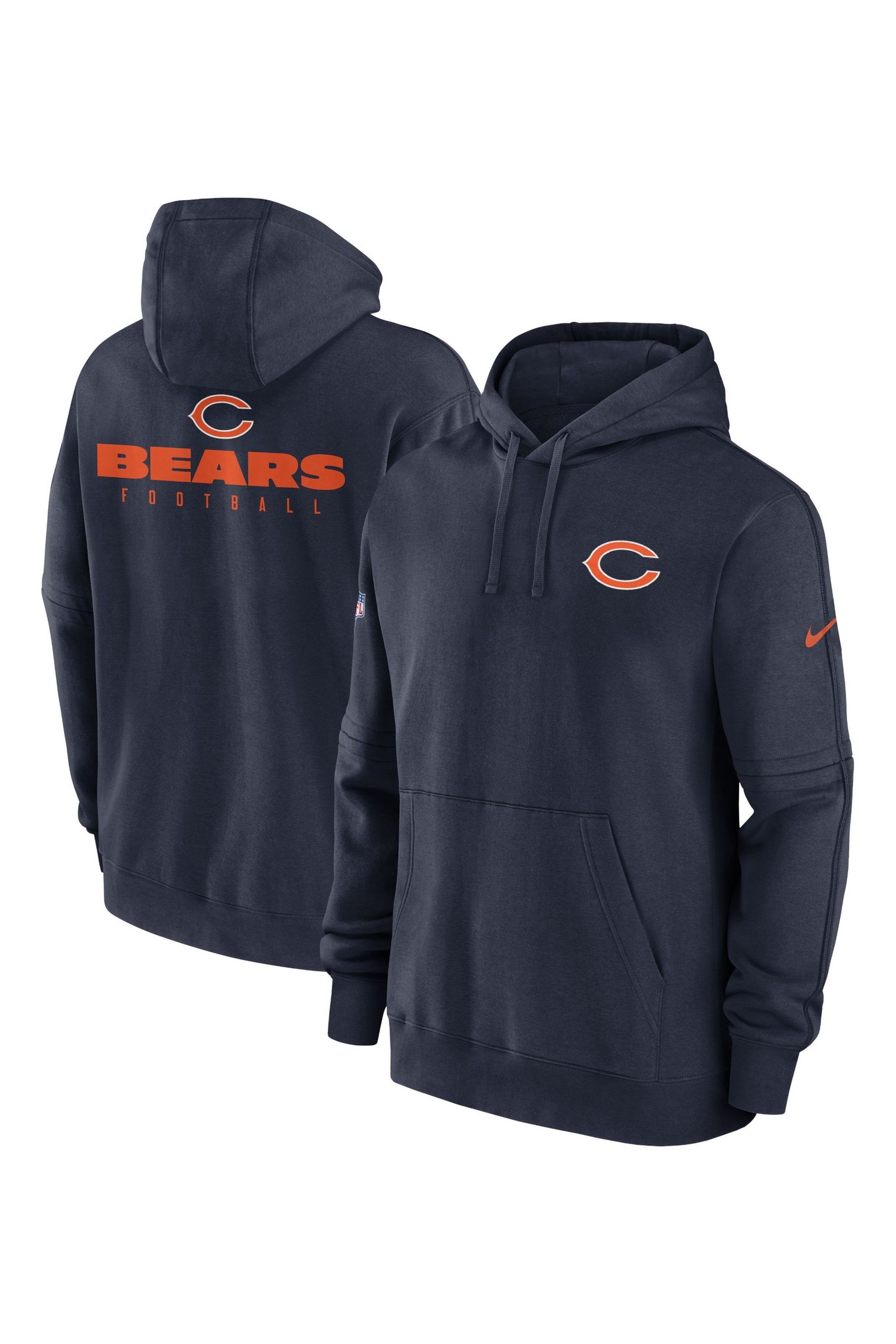 Bears sideline hoodie top