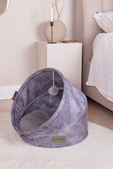 Scruffs Grey Kensington Cat Bed