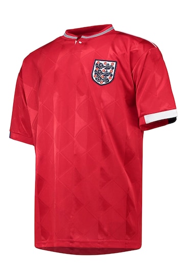 Fanatics Red England 1989 Away Shirt