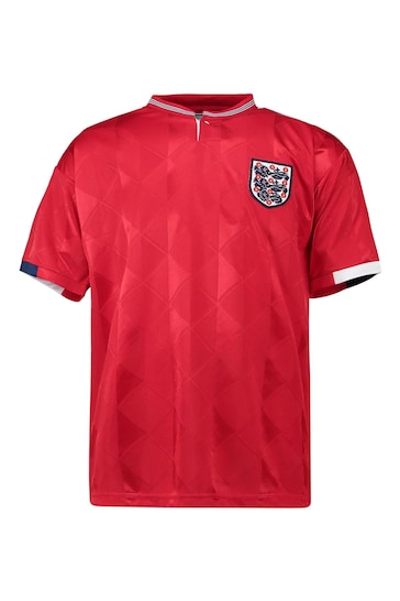 Fanatics Red England 1989 Away Shirt