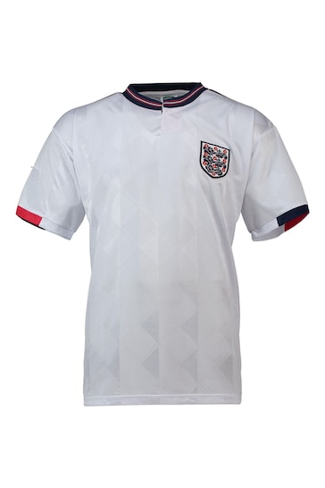 Fanatics England 1989 White Home Shirt