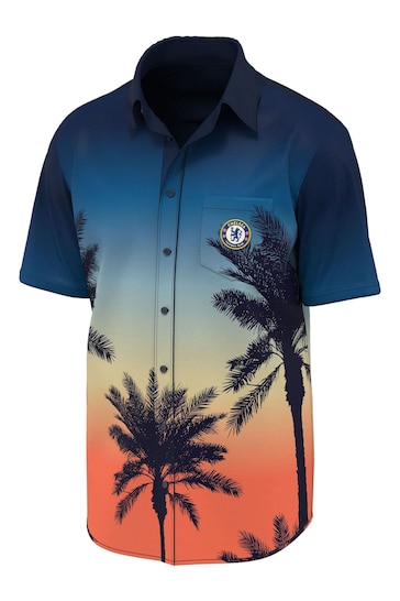 Fanatics Blue Chelsea Hawaiian Shirt