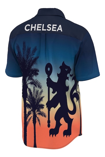 Fanatics Blue Chelsea Hawaiian Shirt