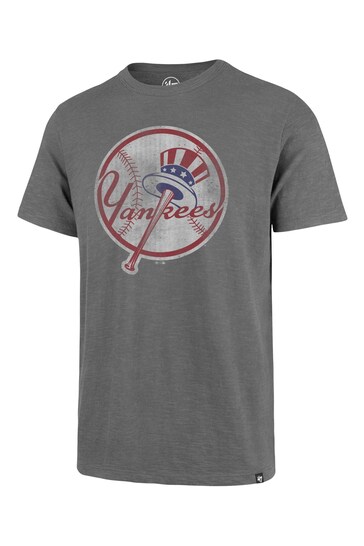 Fanatics Grey MLB New York Yankees Scrum T-Shirt