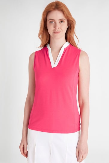 Calvin Klein Golf Pink Dayton Polo Shirt