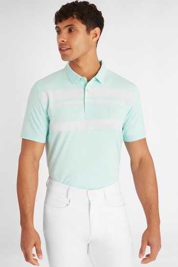 Calvin Klein Golf Mint Blue Fort Jackson Polo Shirt