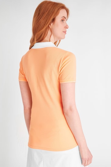 Calvin Klein Golf Orange Delaware Polo Shirt