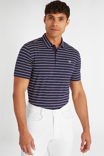 Calvin Klein Golf Silverstone Blue Polo Shirt