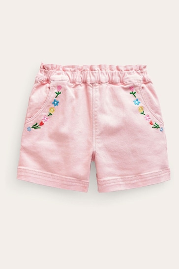 Boden Pink Pull-on Shorts