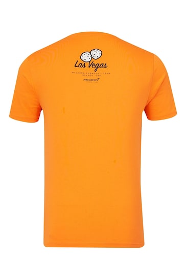 Fanatics Orange McLaren Las Vegas Special Edition T-Shirt