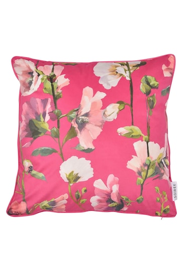 Soiree Pink Layla Luxe Velvet Filled Cushion