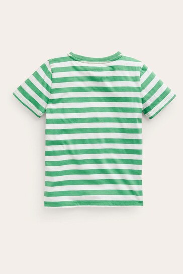 Boden Green Easter Appliqué T-shirt