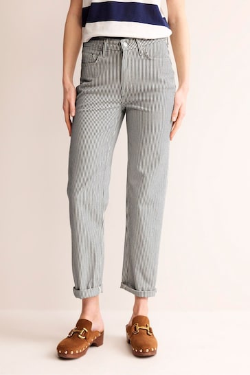 Boden Grey Mid Rise Slim Jeans